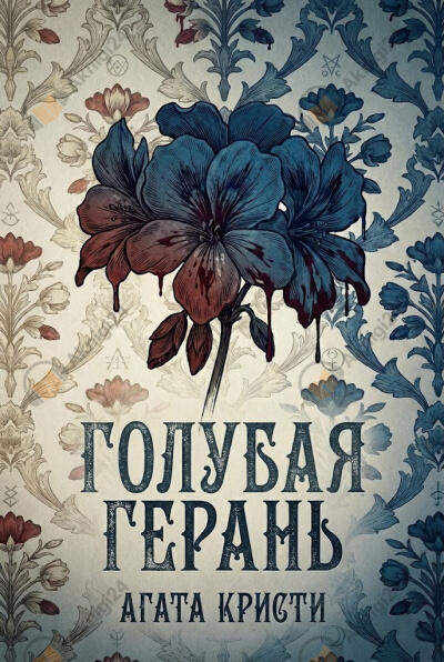 Голубая герань